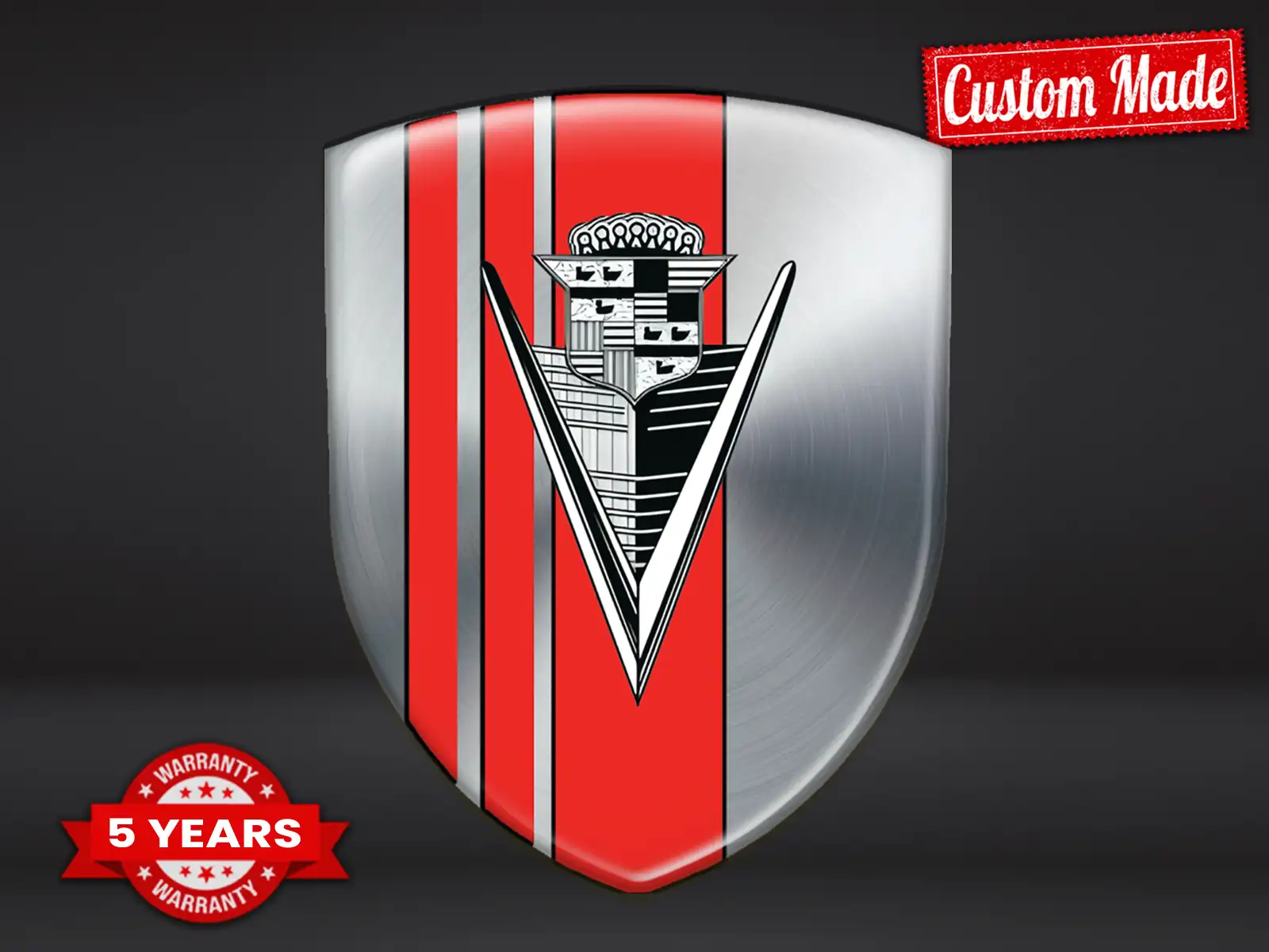 Cadillac Wasserfester Sticker Hochwertig Premium Professionell